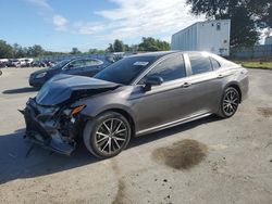 Salvage cars for sale at Orlando, FL auction: 2023 Toyota Camry SE Night Shade