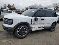 Salvage cars for sale at Moraine, OH auction: 2022 Ford Bronco Sport Outer Banks