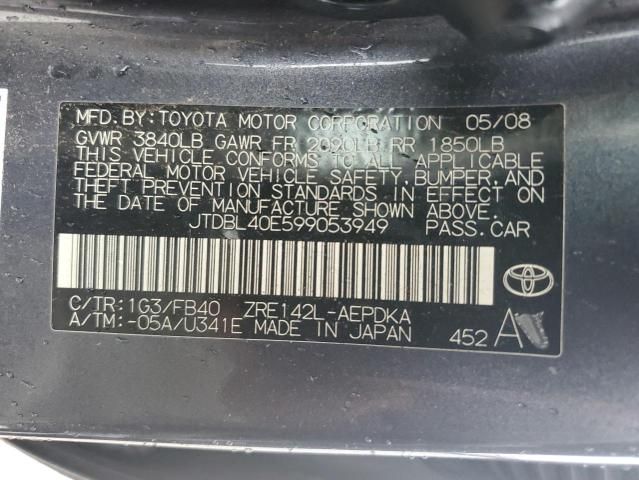 2009 Toyota Corolla Base