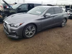 2019 Infiniti Q50 Luxe en venta en Elgin, IL