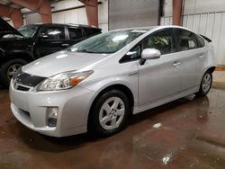 Salvage cars for sale at Lansing, MI auction: 2010 Toyota Prius