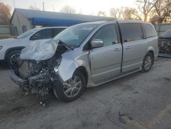 Salvage cars for sale at Wichita, KS auction: 2009 Chrysler Town & Country Limited