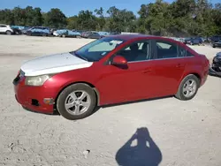 Chevrolet Cruze lt salvage cars for sale: 2011 Chevrolet Cruze LT