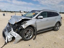 Hyundai Santa fe salvage cars for sale: 2017 Hyundai Santa FE SE Ultimate