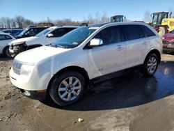 Salvage cars for sale at Duryea, PA auction: 2007 Lincoln MKX