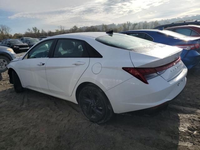 2023 Hyundai Elantra Blue