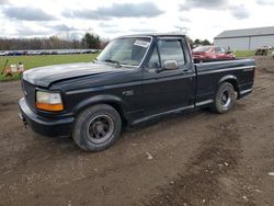 Salvage cars for sale at Columbia Station, OH auction: 1995 Ford F150