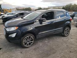 Salvage cars for sale at Las Vegas, NV auction: 2018 Ford Ecosport Titanium