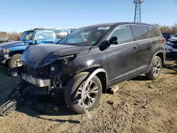 Salvage cars for sale at Windsor, NJ auction: 2018 Toyota Highlander LE