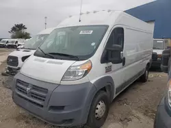 Salvage cars for sale from Copart Woodhaven, MI: 2018 Dodge RAM Promaster 3500 3500 High