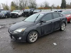 Ford Focus Titanium salvage cars for sale: 2014 Ford Focus Titanium