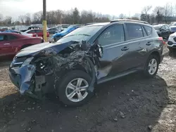 Salvage cars for sale from Copart Chalfont, PA: 2014 Toyota Rav4 XLE