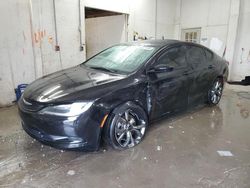 Salvage cars for sale from Copart Madisonville, TN: 2015 Chrysler 200 S