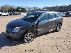 Salvage cars for sale at Charles City, VA auction: 2017 Chevrolet Equinox LS