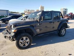 Jeep salvage cars for sale: 2018 Jeep Wrangler Unlimited Sport