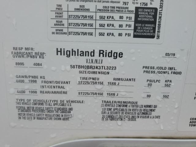 2020 Highlridge Open Range