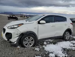 KIA salvage cars for sale: 2017 KIA Sportage LX