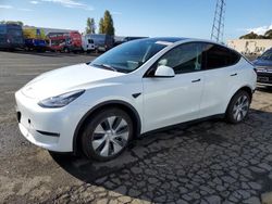 Salvage cars for sale at Hayward, CA auction: 2022 Tesla Model Y