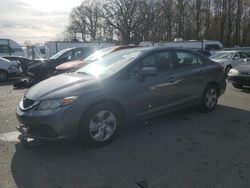 Salvage Cars with No Bids Yet For Sale at auction: 2014 Honda Civic LX