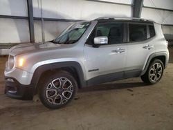 Jeep salvage cars for sale: 2016 Jeep Renegade Limited