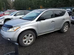 Nissan salvage cars for sale: 2006 Nissan Murano SL