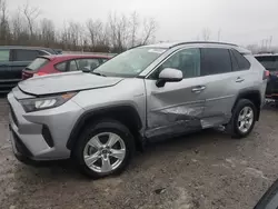 Salvage cars for sale at Leroy, NY auction: 2019 Toyota Rav4 LE