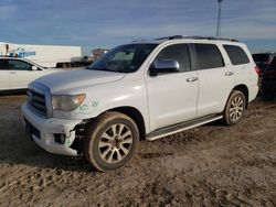 Salvage cars for sale at Amarillo, TX auction: 2013 Toyota Sequoia Limited