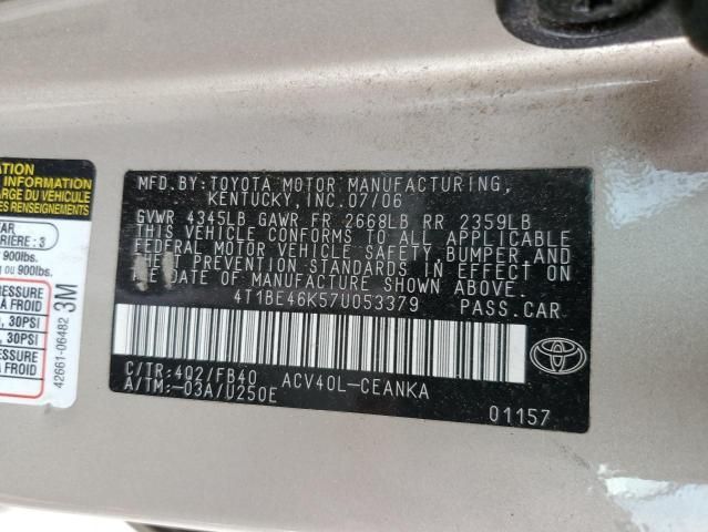 2007 Toyota Camry CE