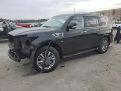 SUV salvage a la venta en subasta: 2018 Infiniti QX80 Base