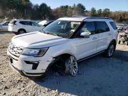 Salvage SUVs for sale at auction: 2018 Ford Explorer Limited