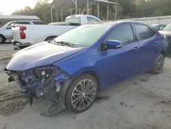 Salvage cars for sale from Copart Savannah, GA: 2016 Toyota Corolla L