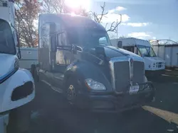 Salvage trucks for sale at Mcfarland, WI auction: 2019 Kenworth Construction T680