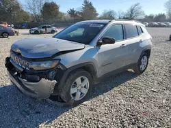 Jeep Compass Latitude salvage cars for sale: 2022 Jeep Compass Latitude