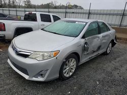 Salvage cars for sale at Spartanburg, SC auction: 2014 Toyota Camry Hybrid