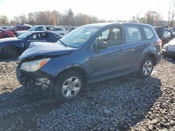 Salvage cars for sale at Chalfont, PA auction: 2014 Subaru Forester 2.5I