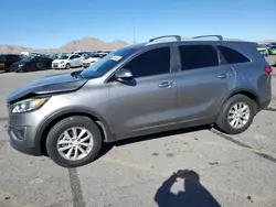 Salvage cars for sale at North Las Vegas, NV auction: 2017 KIA Sorento LX