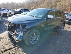 Jeep salvage cars for sale: 2018 Jeep Grand Cherokee Limited