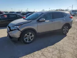 Salvage cars for sale at Indianapolis, IN auction: 2017 Honda CR-V EXL