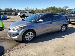 Salvage cars for sale at Florence, MS auction: 2016 Hyundai Elantra SE