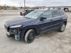 Salvage cars for sale at Indianapolis, IN auction: 2014 Jeep Cherokee Limited