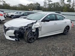 Nissan Vehiculos salvage en venta: 2022 Nissan Sentra SR