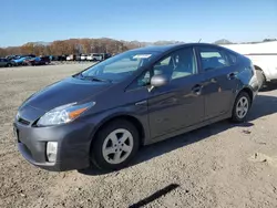 Salvage cars for sale at Assonet, MA auction: 2010 Toyota Prius