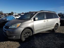 Toyota Sienna xle salvage cars for sale: 2004 Toyota Sienna XLE