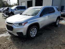 Chevrolet salvage cars for sale: 2019 Chevrolet Traverse LS