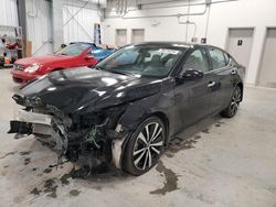 Salvage cars for sale at auction: 2022 Nissan Altima Platinum