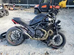 Salvage motorcycles for sale at Waldorf, MD auction: 2015 Ducati Diavel