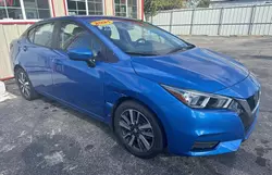 Nissan salvage cars for sale: 2021 Nissan Versa SV