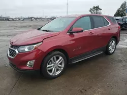 Salvage cars for sale at Woodhaven, MI auction: 2019 Chevrolet Equinox LT