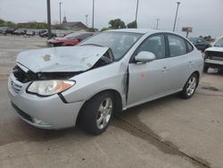 Salvage cars for sale from Copart Oklahoma City, OK: 2010 Hyundai Elantra Blue