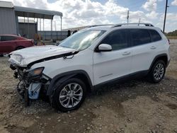 Salvage cars for sale at Tifton, GA auction: 2019 Jeep Cherokee Latitude Plus